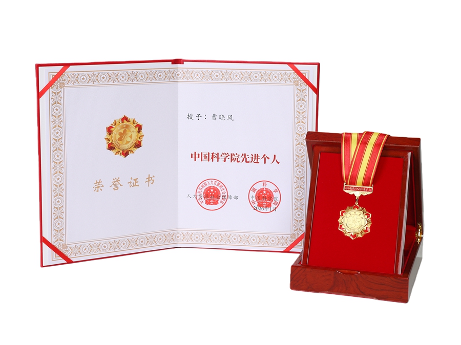 喜讯！曹晓风院士荣获2025年度中国科学院先进个人称号